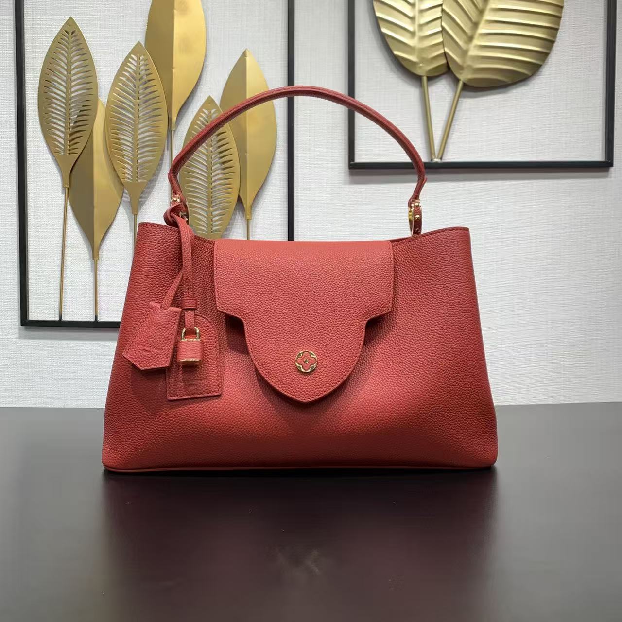 Louis Vuitton new Capucines handbag in red