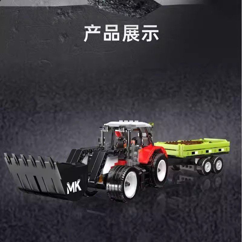 MOULD KING 24093 - Wheel Loader & Agriculturnl Trailer