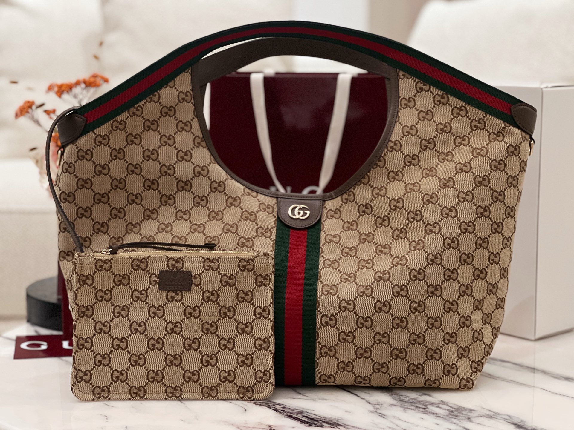 Gucci Giglio large tote bag 853971