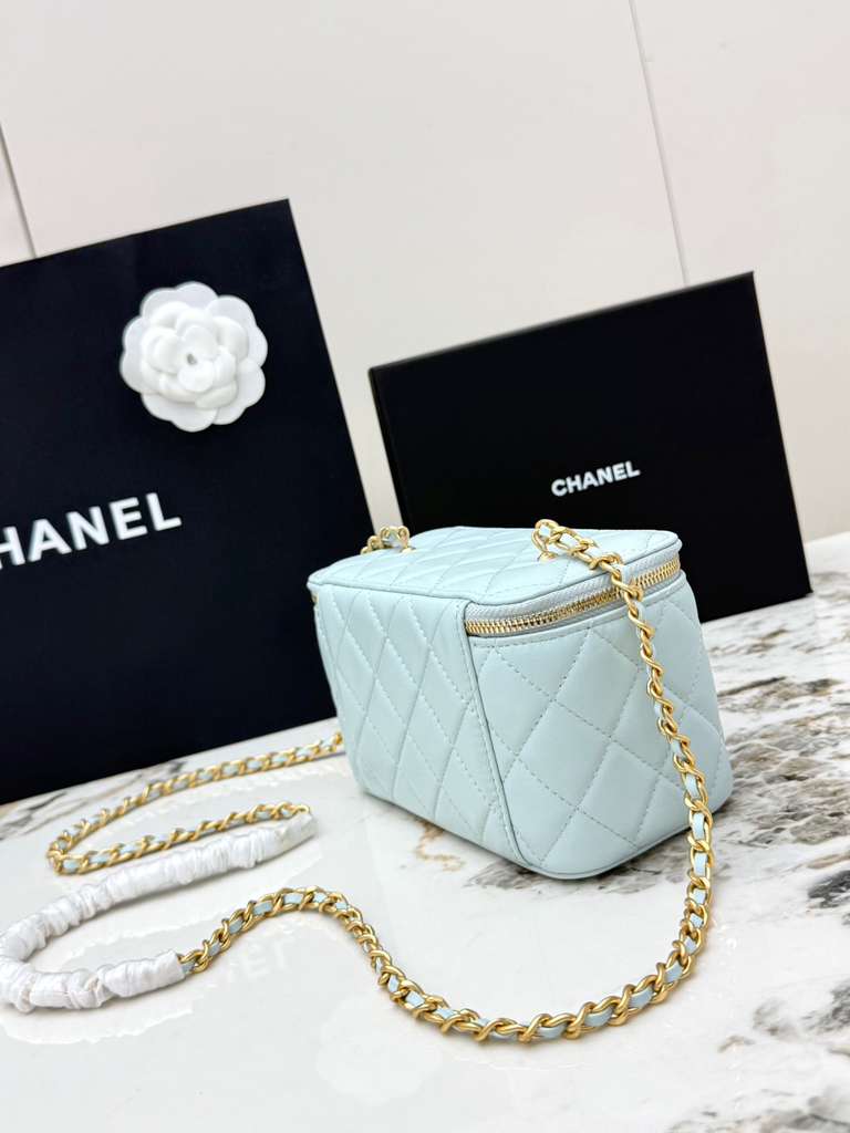 Chanel Golden Ball makeup bag