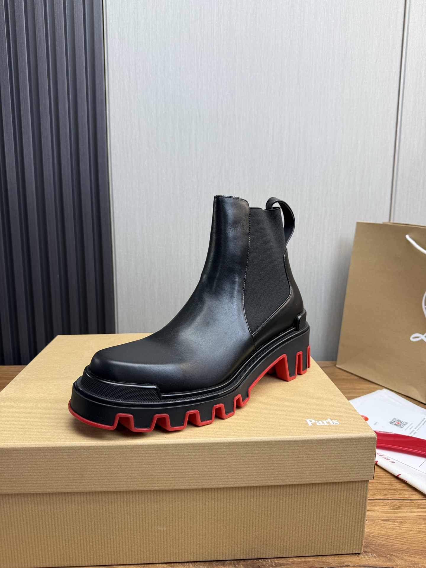 Christian Louboutin Men's Anklet Boots
