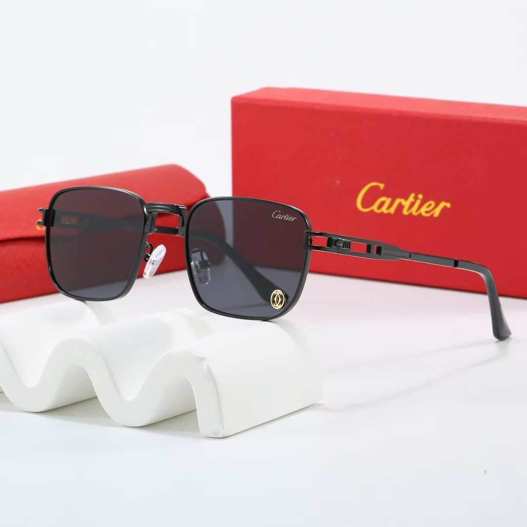 Cartier Santos Screw-Motif Sunglasses Top quality - KAIROO