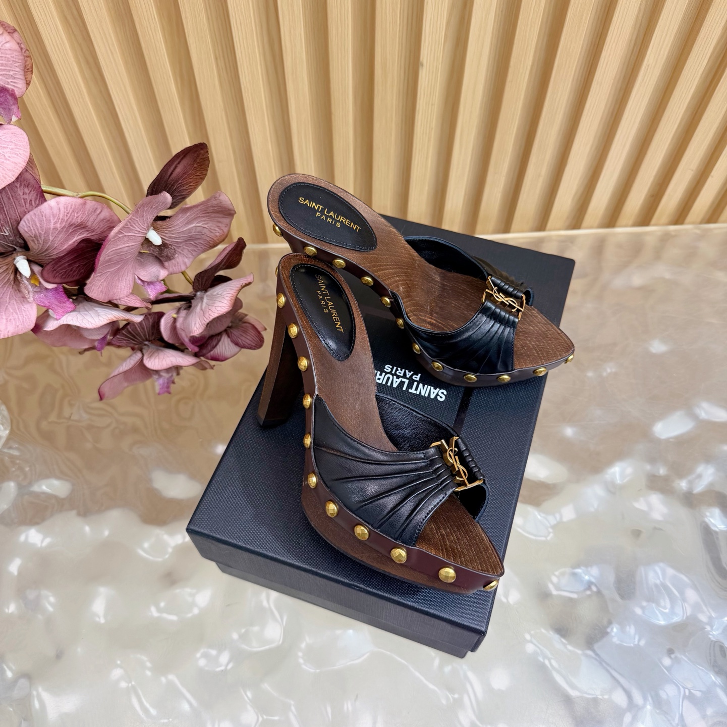 Saint Laurent BABYLONE clogs