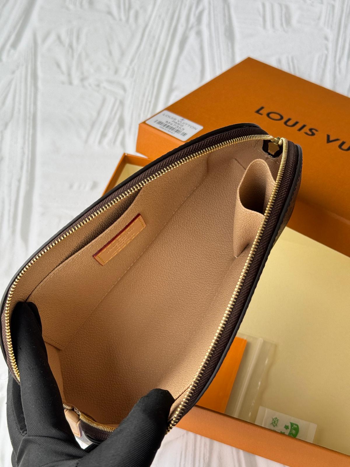Louis Vuitton LV monogram shell cosmetic bag