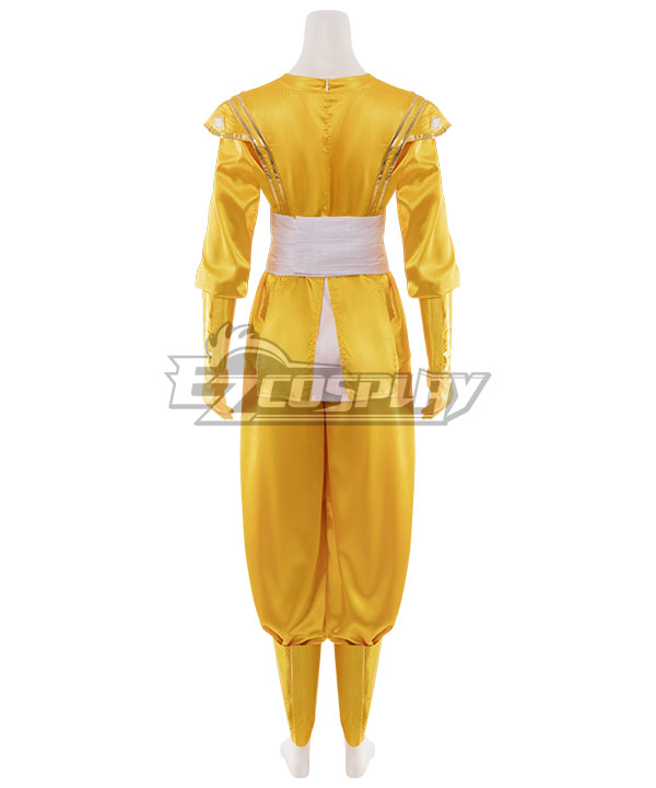 Power Rangers Yellow Ninjetti Ranger Yellow Ninja Ranger B Edition Cosplay Costume