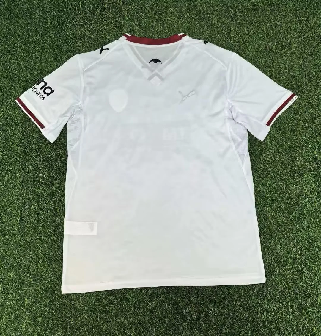 2026-27 Valencia Home White Fans Football Shirt 1:1 Thai Quality