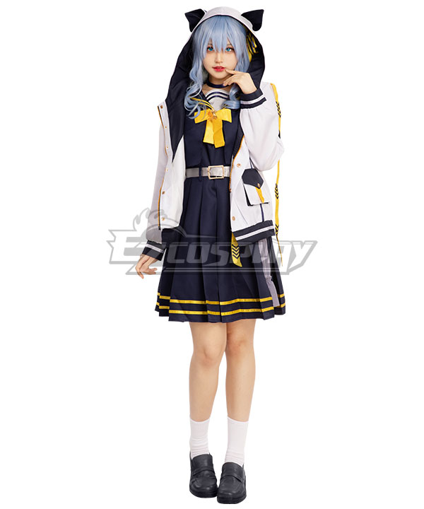 Hololive Virtual YouTuber Suisei Hoshimachi Sailor Suit Cat Cosplay Costume