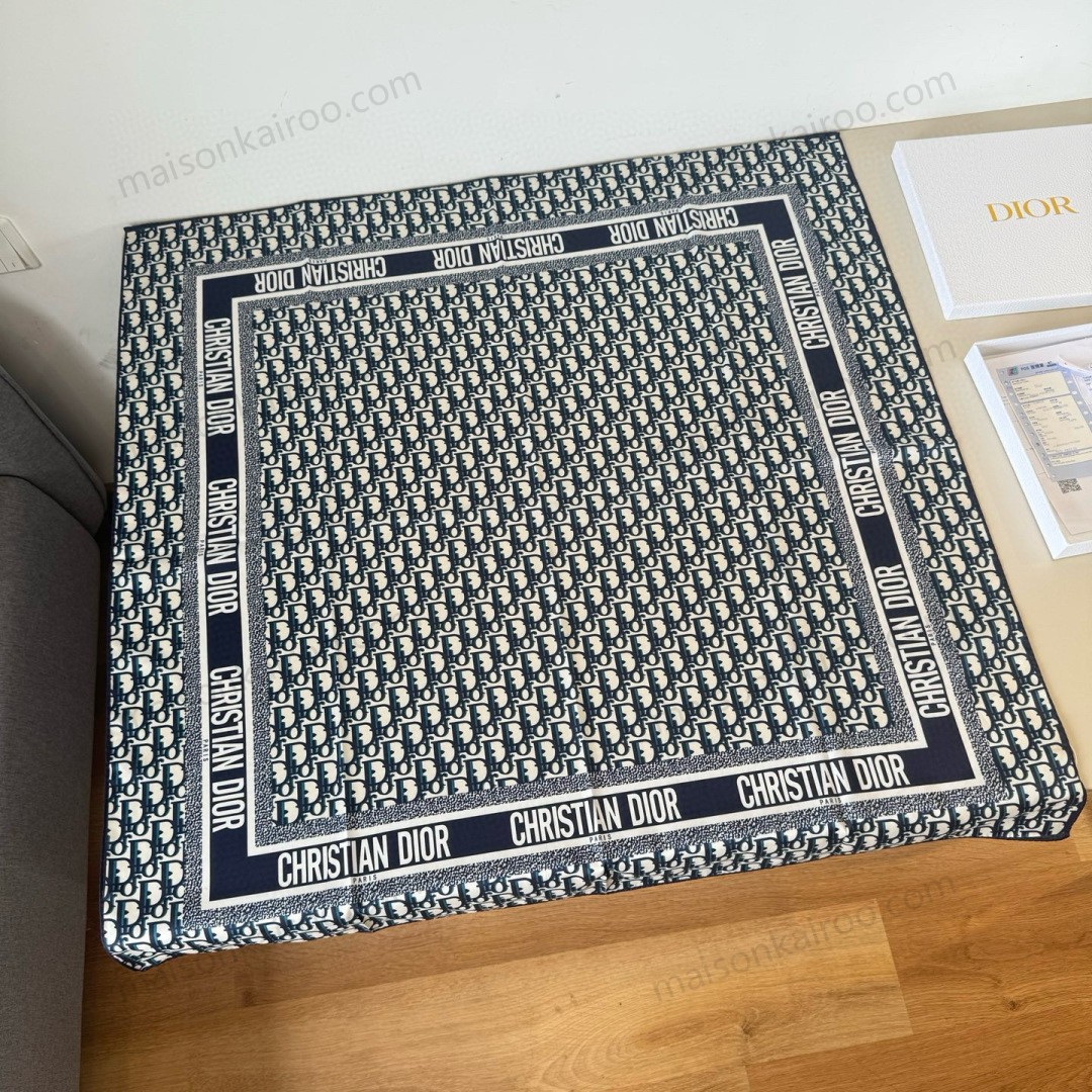 Dior Oblique Square Scarf - KAIROO