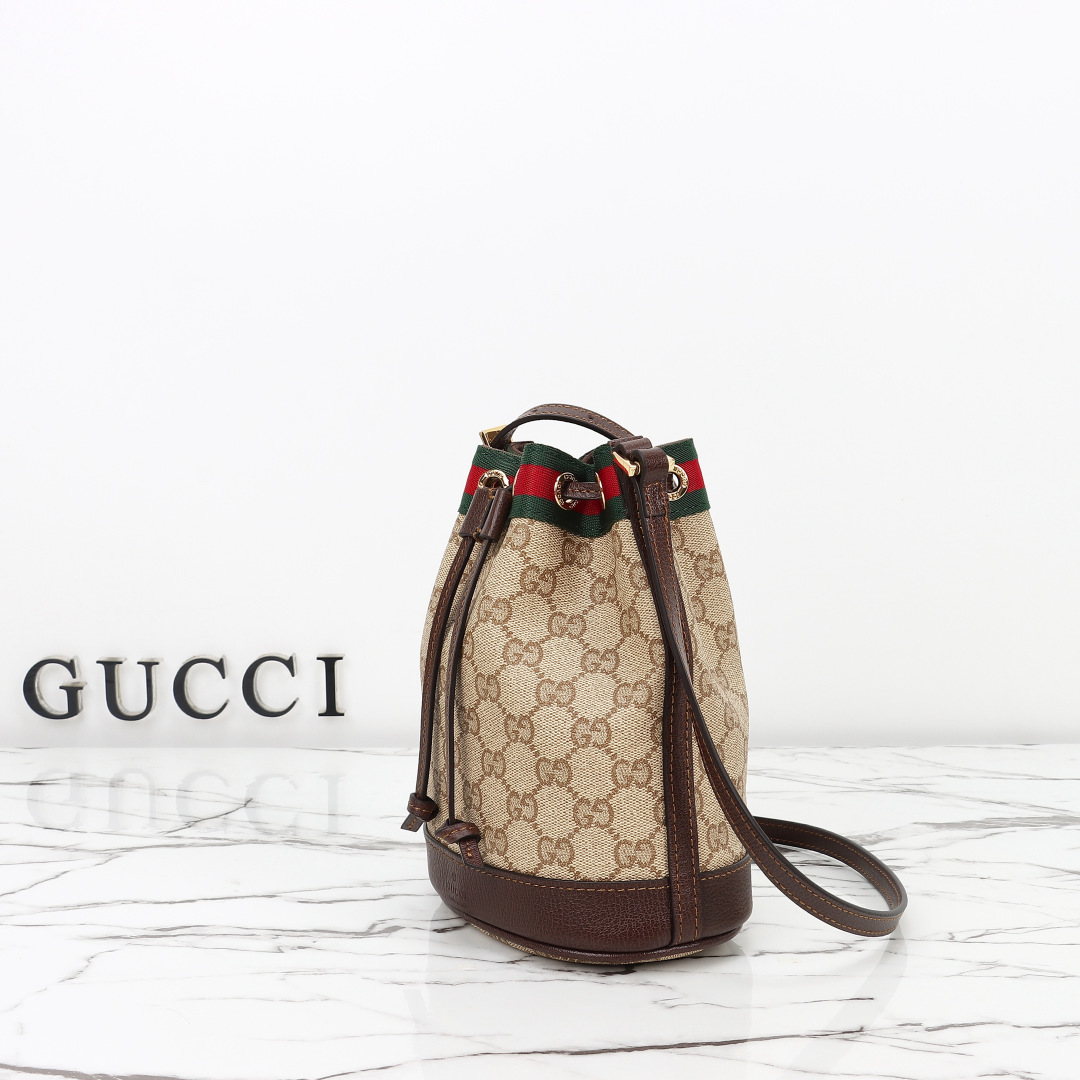 Gucci new canvas bucket bag bucket bag