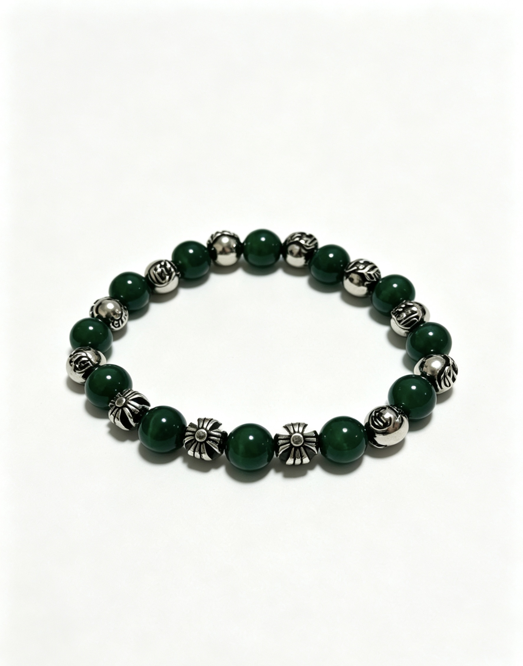 Chrome Hearts Vintage Multi-Element Agate Bracelet
