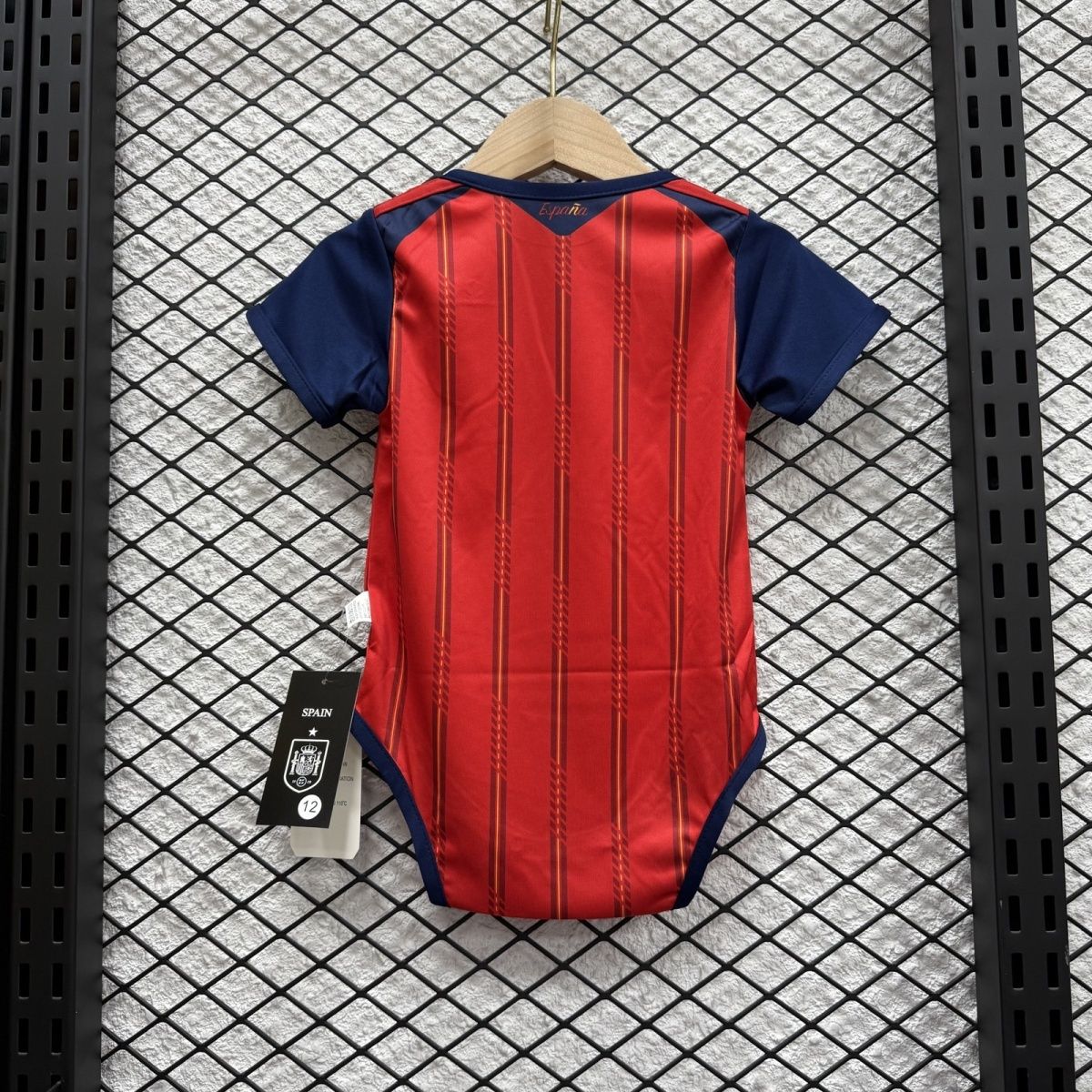 Spain Home Baby Jumpsuit Jersey World Cup 2026