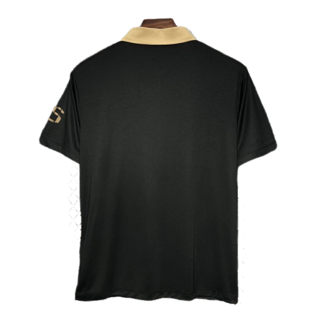 24-25 Barcelona Black POLO Shirt | Soc Jersey - Premium Football Jersey