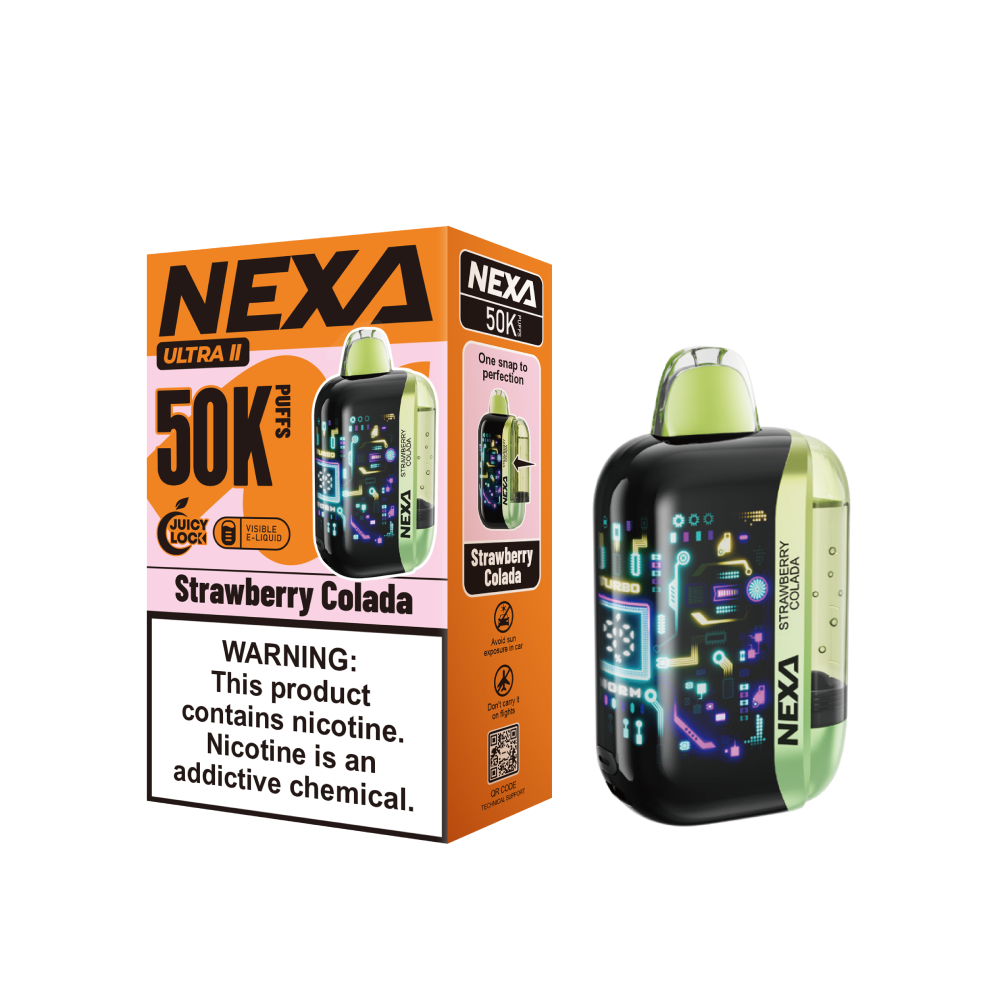 Nexa Ultra II 50K Disposable Vape (5%, 50000 Puffs)
