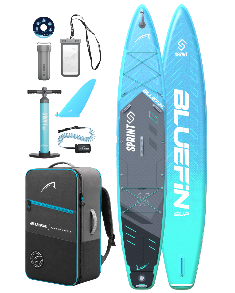 Sprint High-Performance Racing SUP Paddleboard
