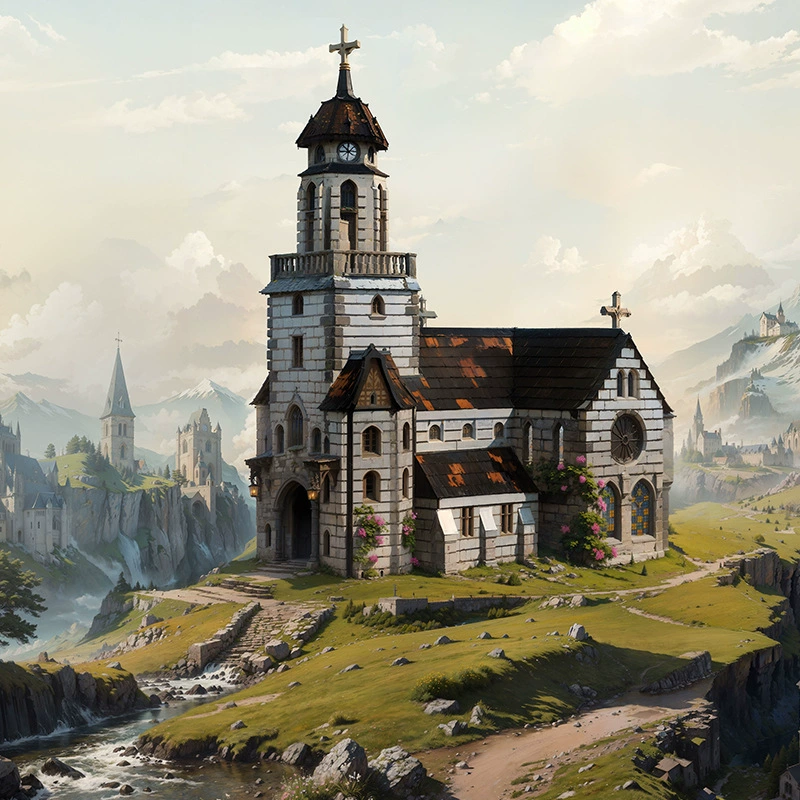 BaKa 33925 - Medieval Church