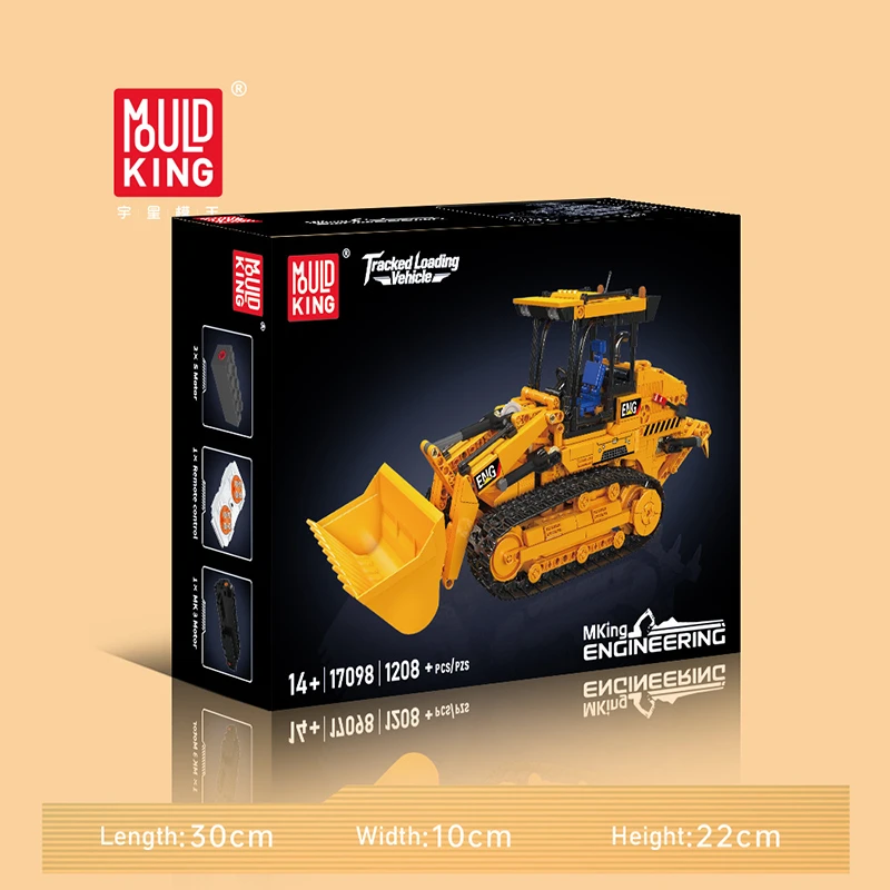 MOULD KING 17098 - Tracked Loader