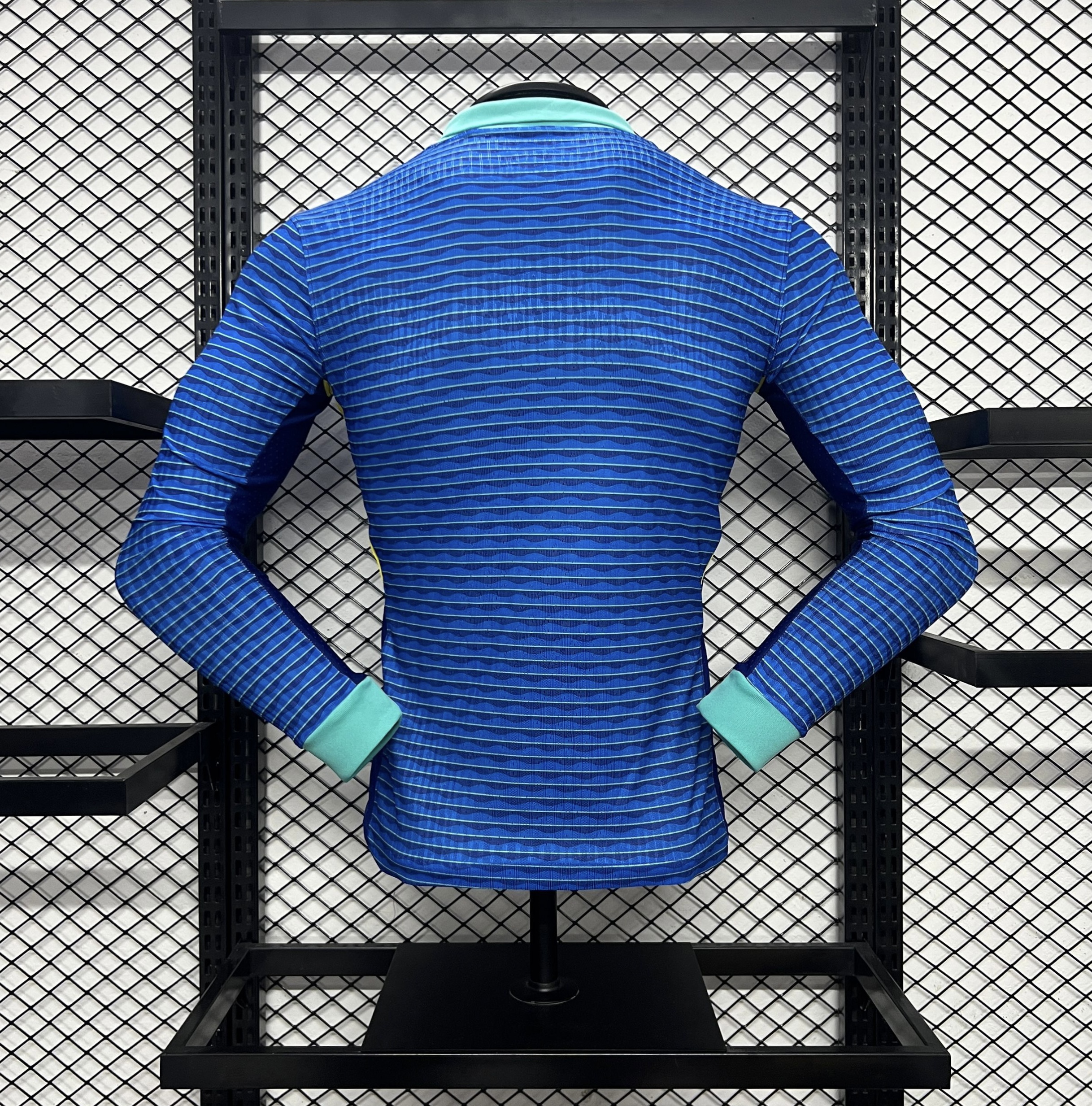 Player Version  Brazil 24/25 Away Long Sleeves Blue
