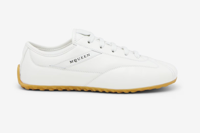 Alexander McQueen Boxe Unisex Sneaker in White
