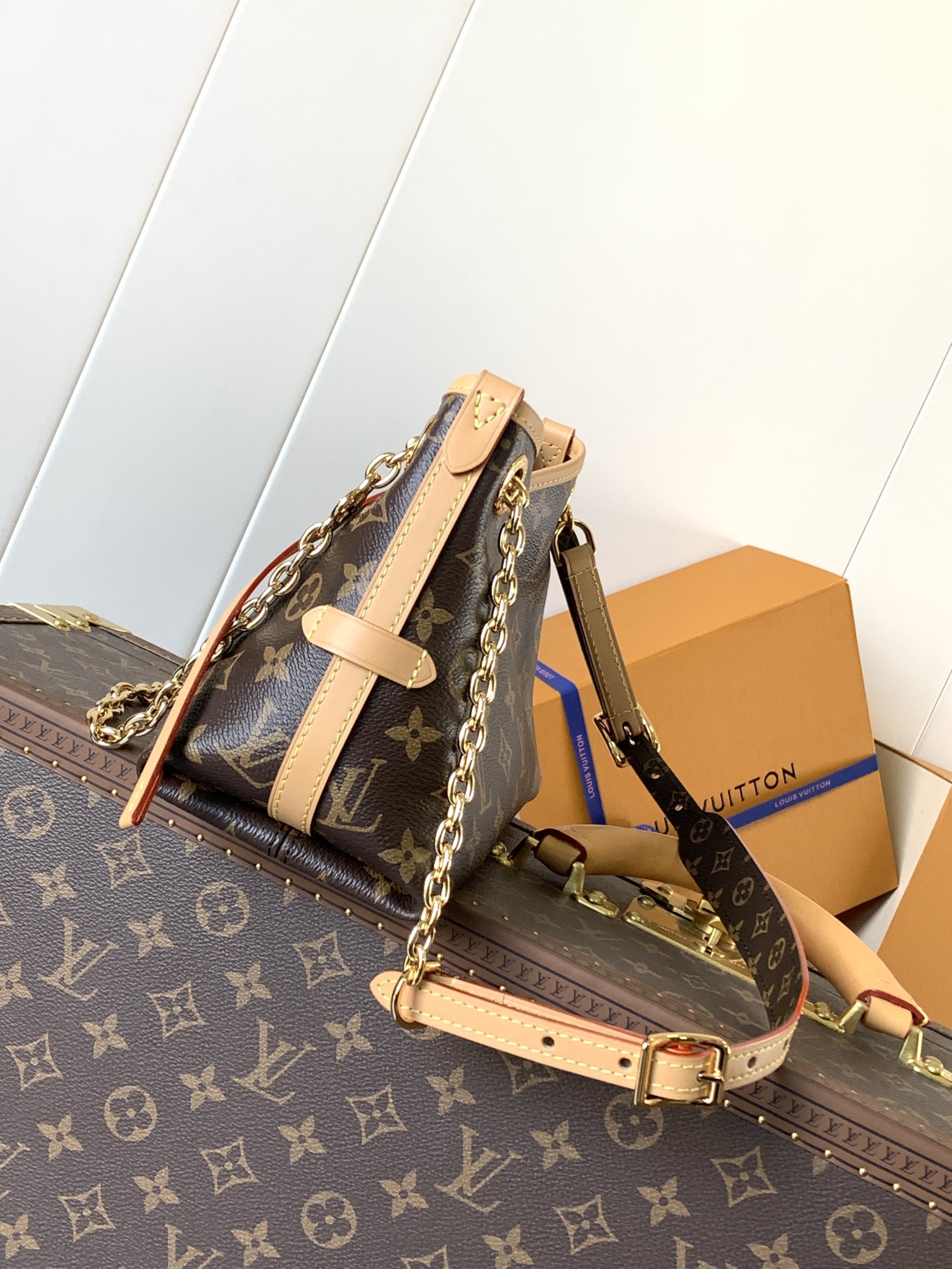 M13014 iconic CarryAll BB Handbag in Monogram Canvas