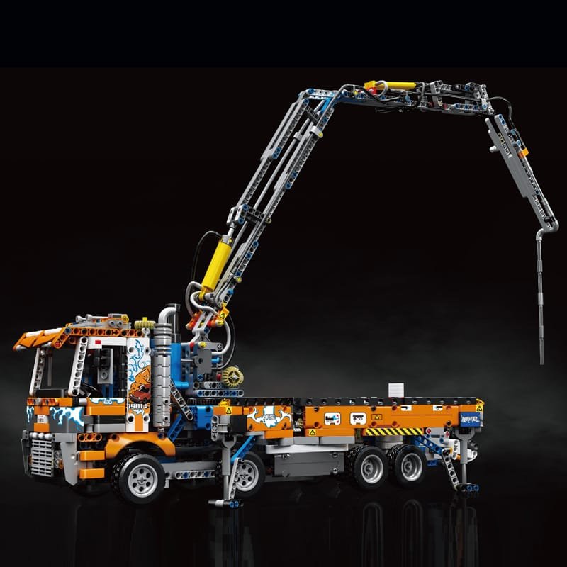 MOULD KING 19014 - Pneumatic Concrete Pump Truck