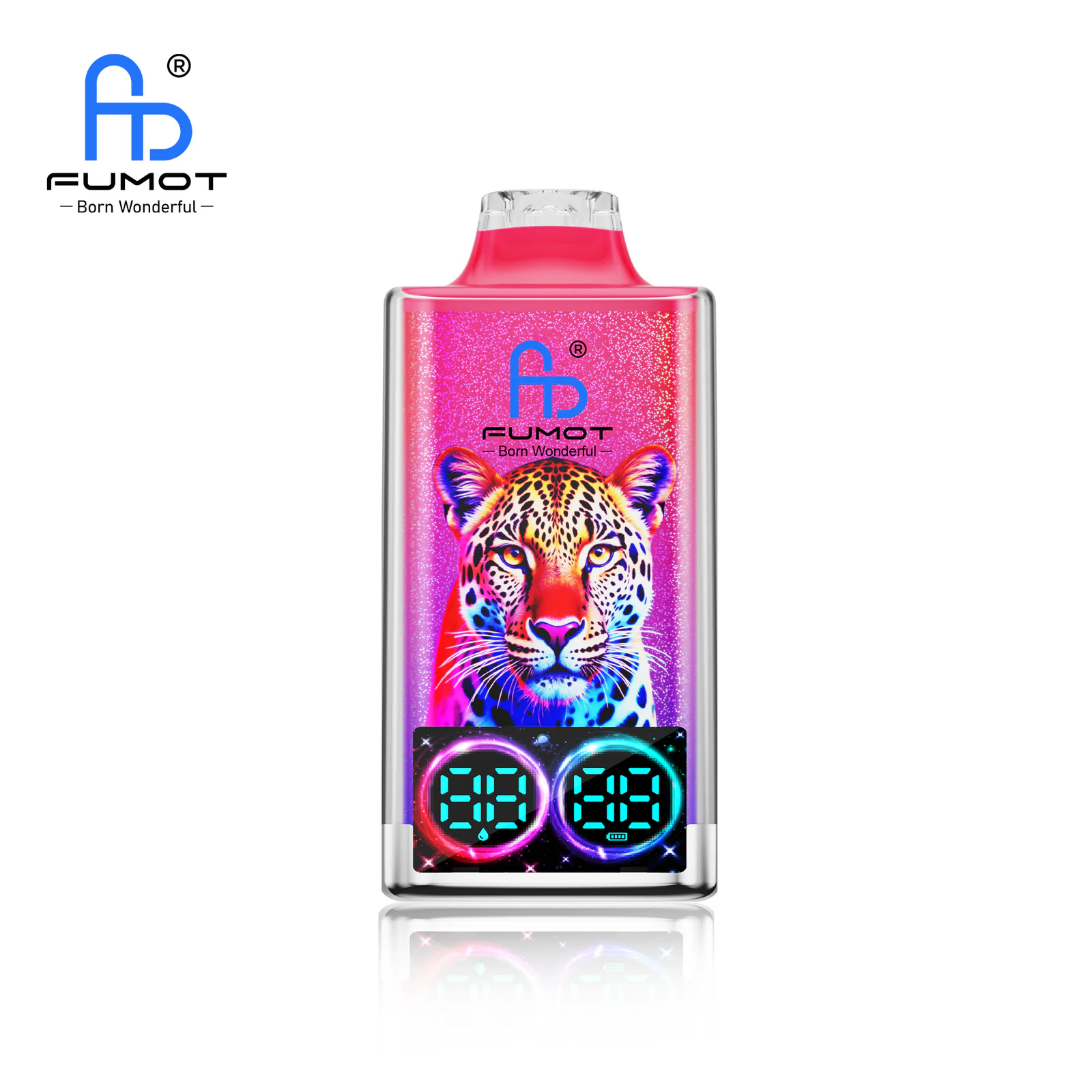 FUMOT Leopard 40K Disposable Vape – Blueberry Cherry Cranberry - Vaba Vape-Shop