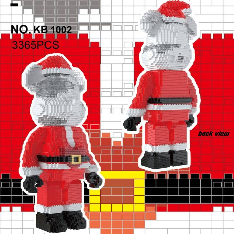 NoBrands KB1002 - The Christmas Care Bear(mini block)