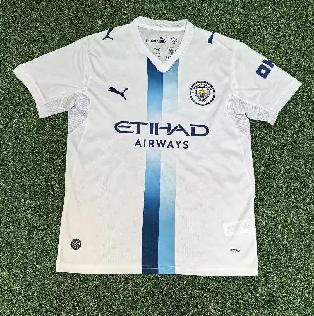 2026-27 Manchester City third Away White Fans Football Shirt 1:1 Thai Quality