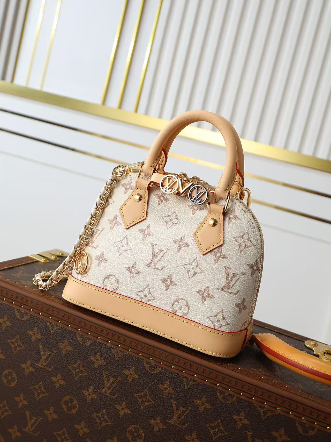 Louis Vuitton new Alma shell bag
