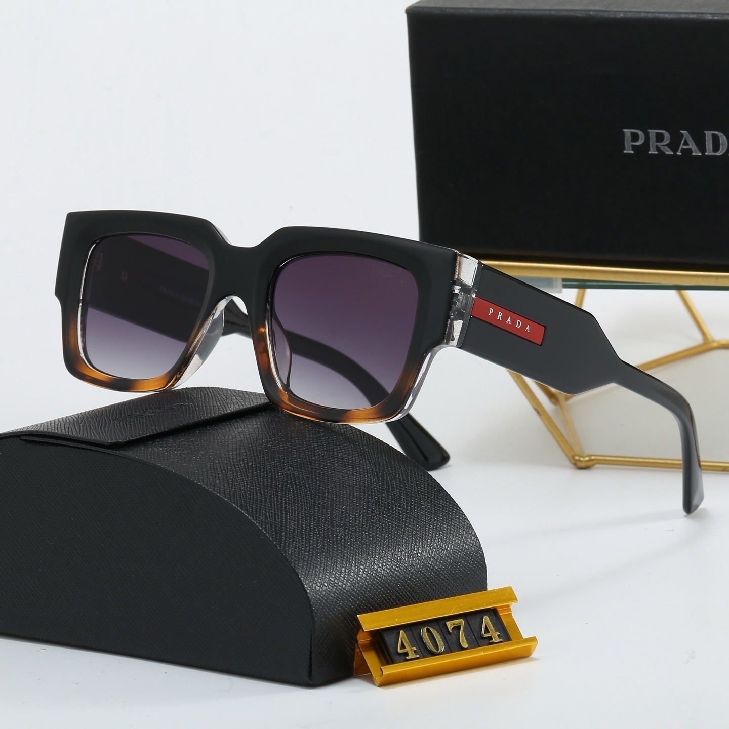 Prada Narrow Square Sunglasses - KAIROO