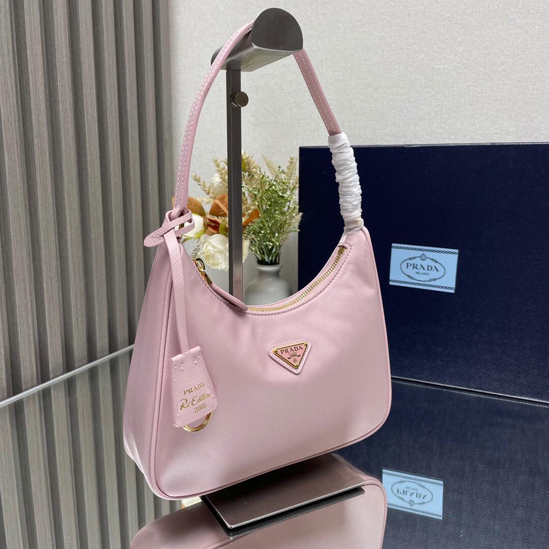 Prada women's pink single-shoulder bag