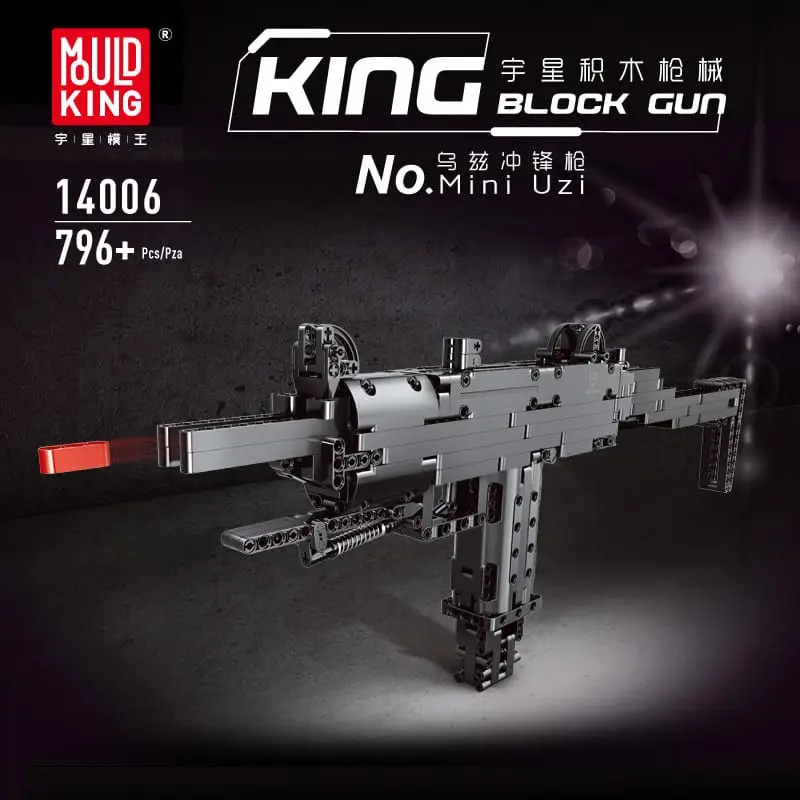 MOULD KING 14006 - Mini Uzi