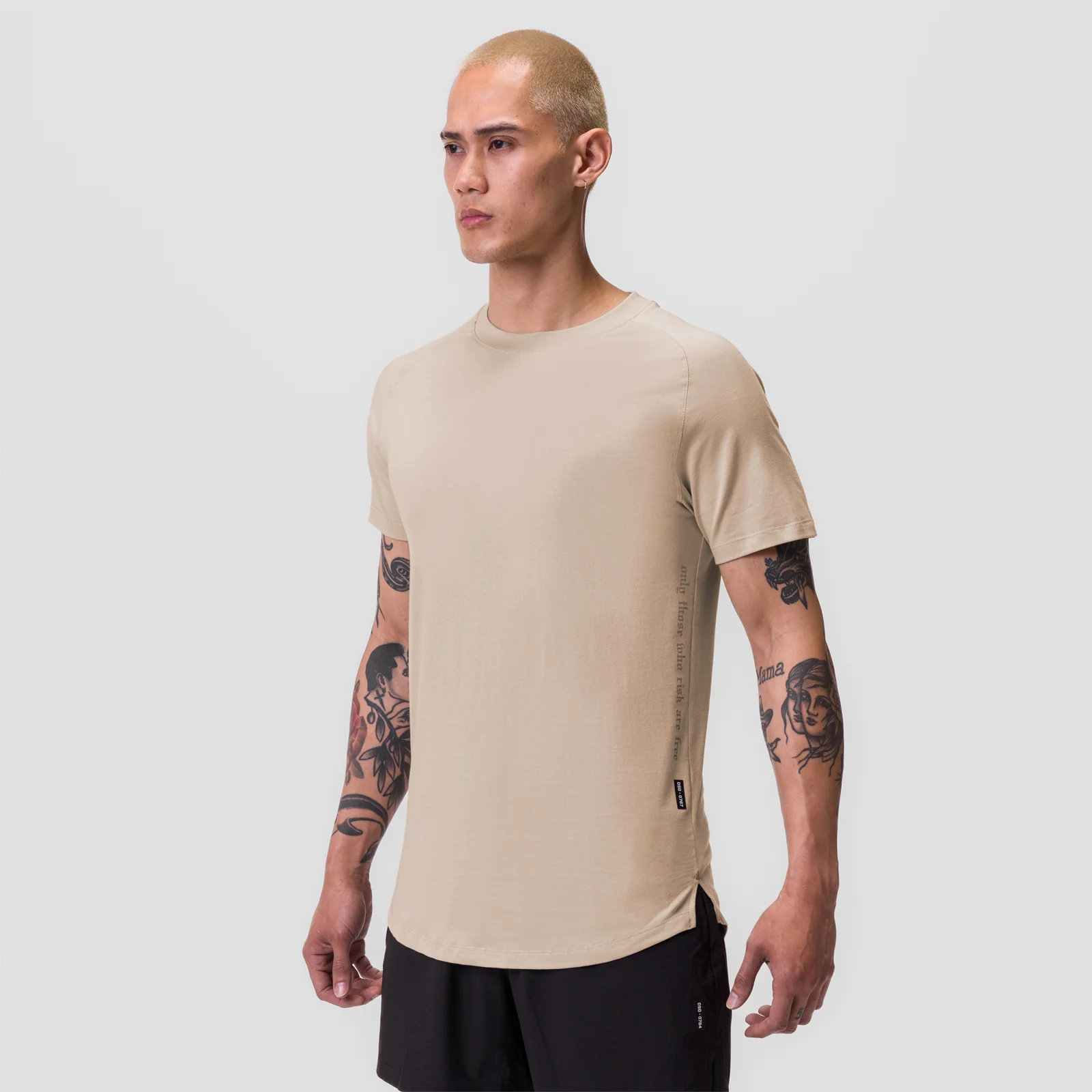 0767. Supima Established Tee - Beige