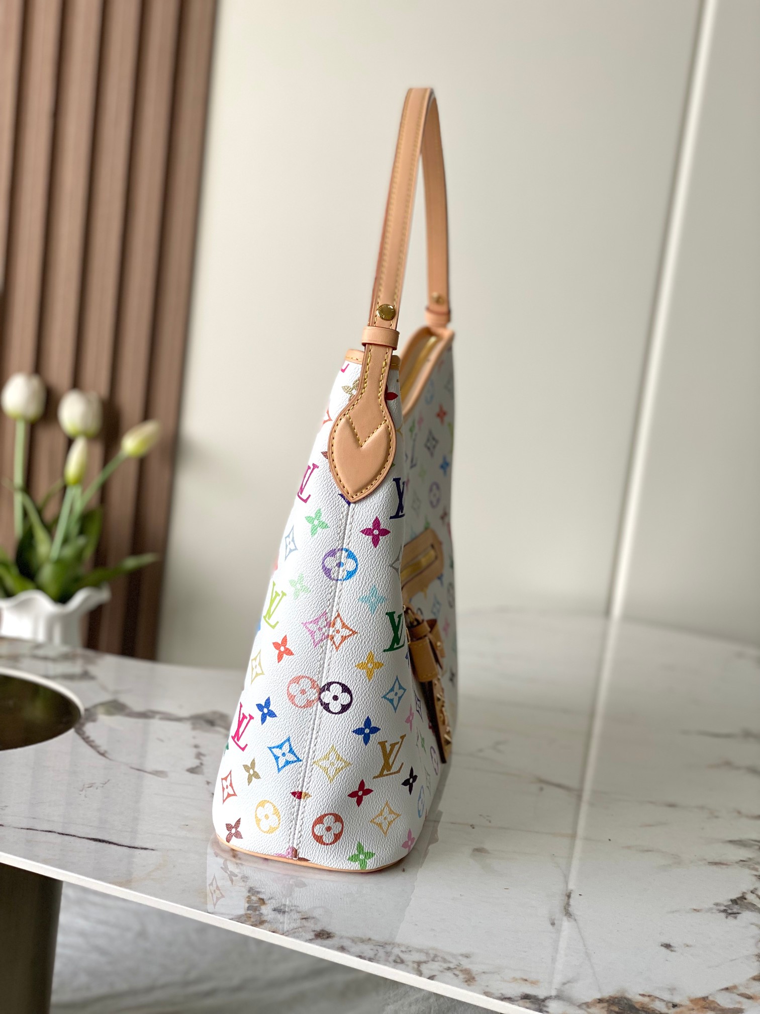 Louis Vuitton 2Lineup handbag Monogram canvas