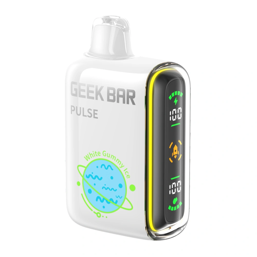 Geek Bar Pulse 15K Disposable Vape - White Gummy Ice