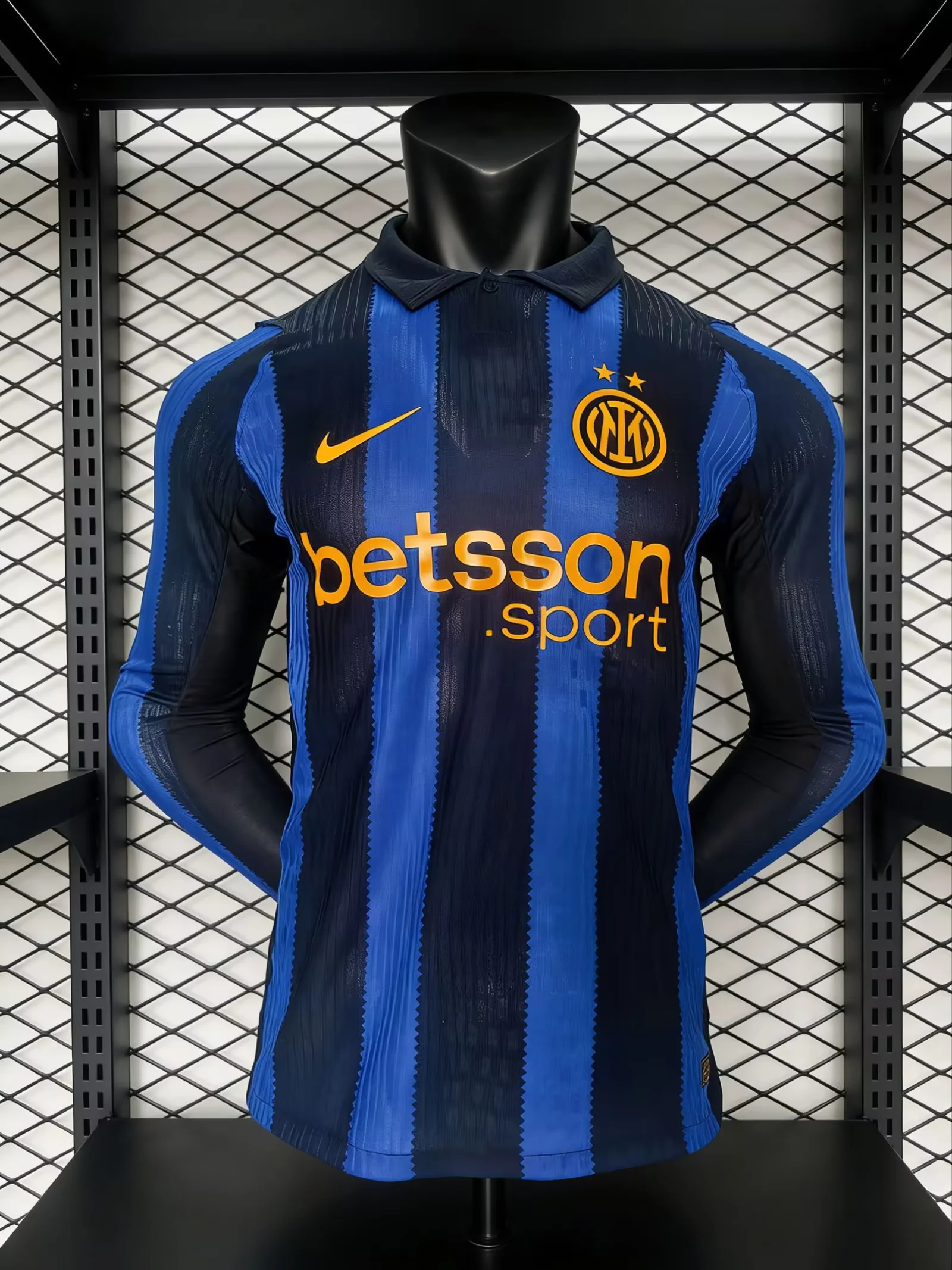 2026-27 Player Version Long Slevver Inter Milan Home Blue Football Shirt 1:1 Thai Quality