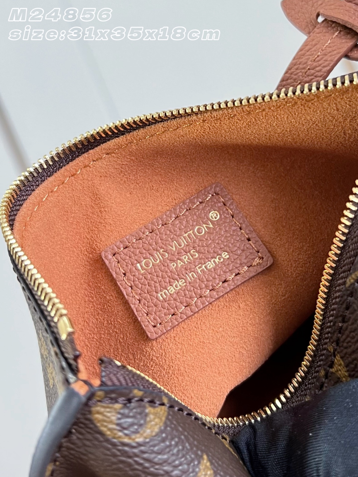 Louis Vuitton Dark Brown Flight Mode Medium Handbag