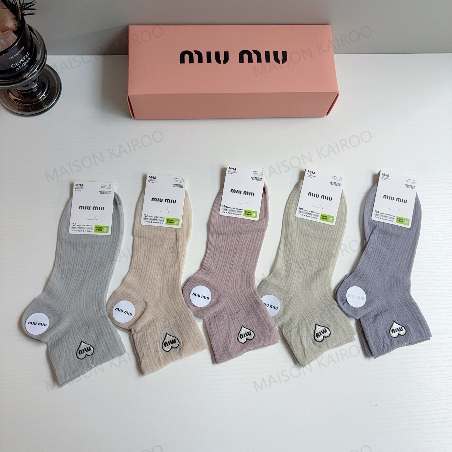 MIU MIU Socks 5-Pack - KAIROO