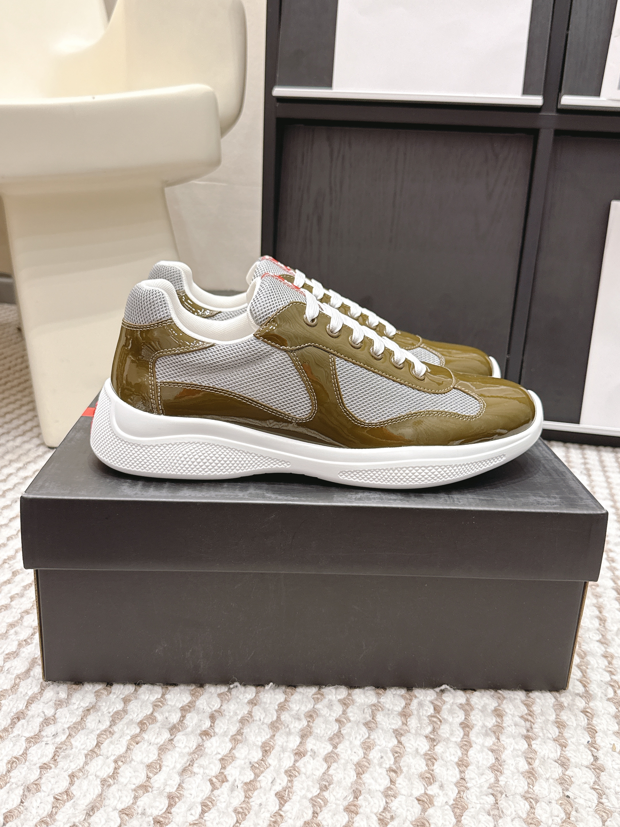 Prada America's Cup Men's Sneaker