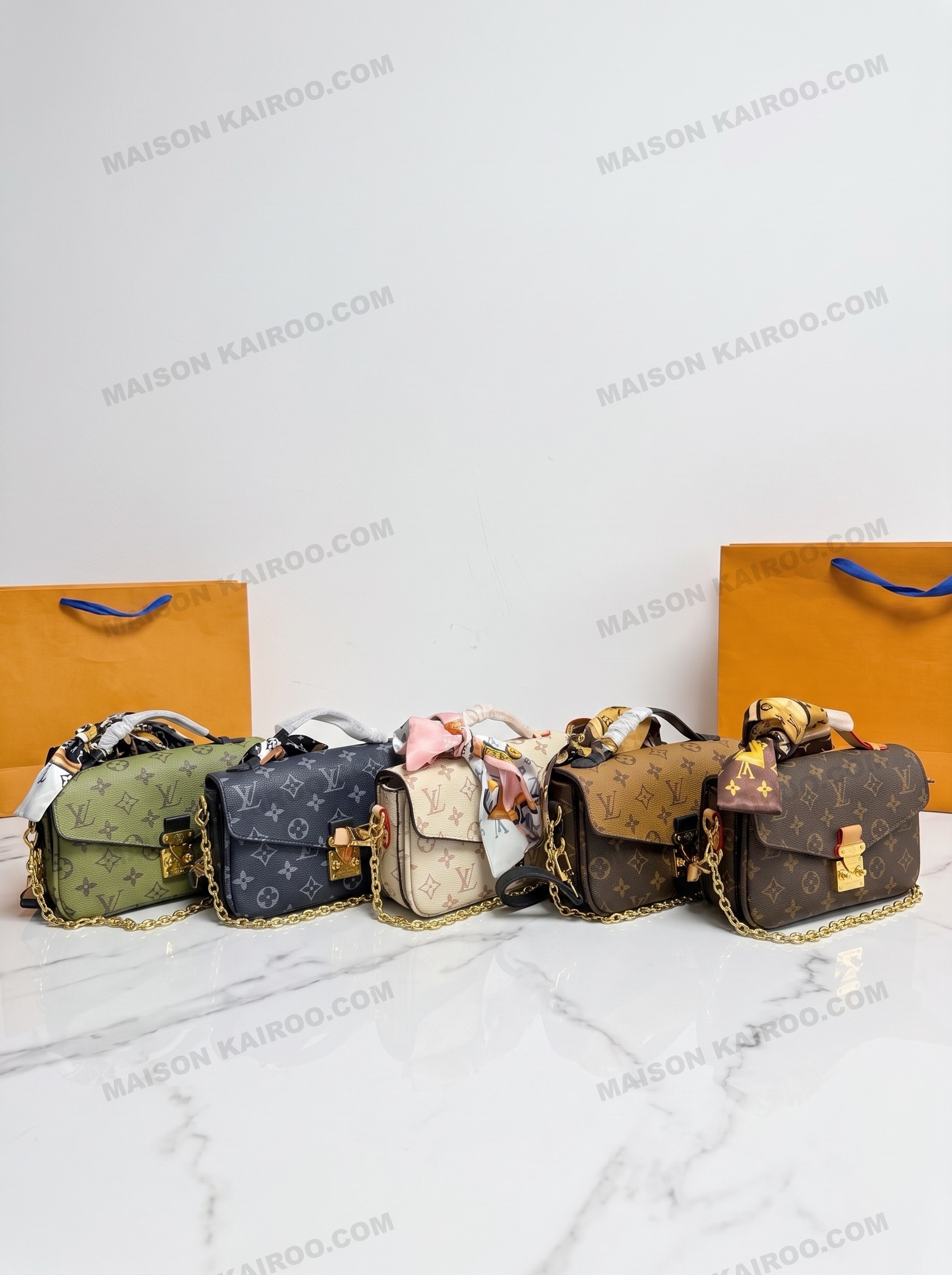 GUCCI Gold Bees and Web Monogram Ace Low-top Sneakers - KAIROO