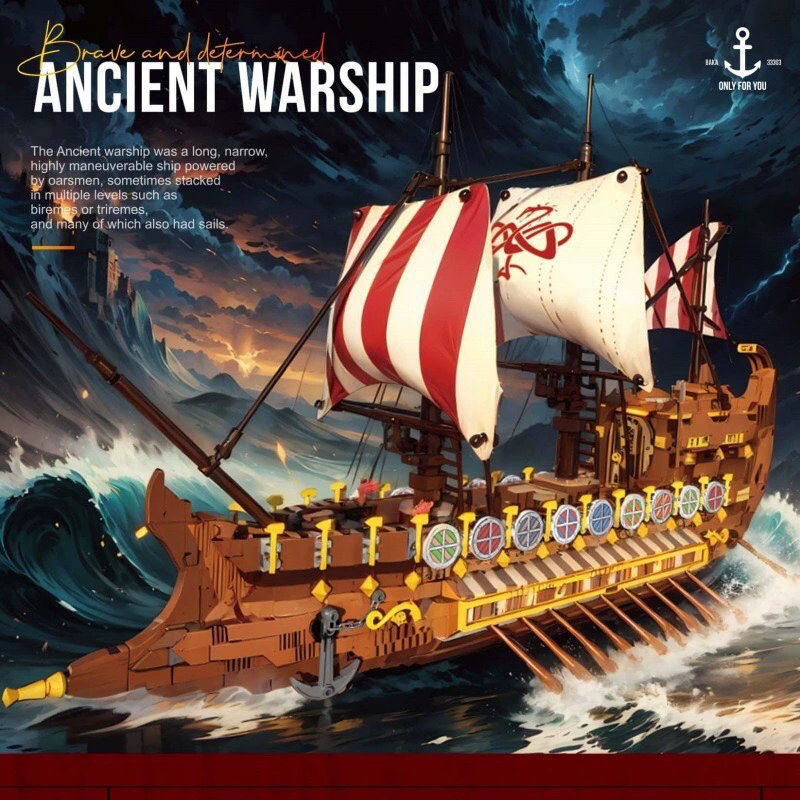 BaKa 33303 - Ancient Warship
