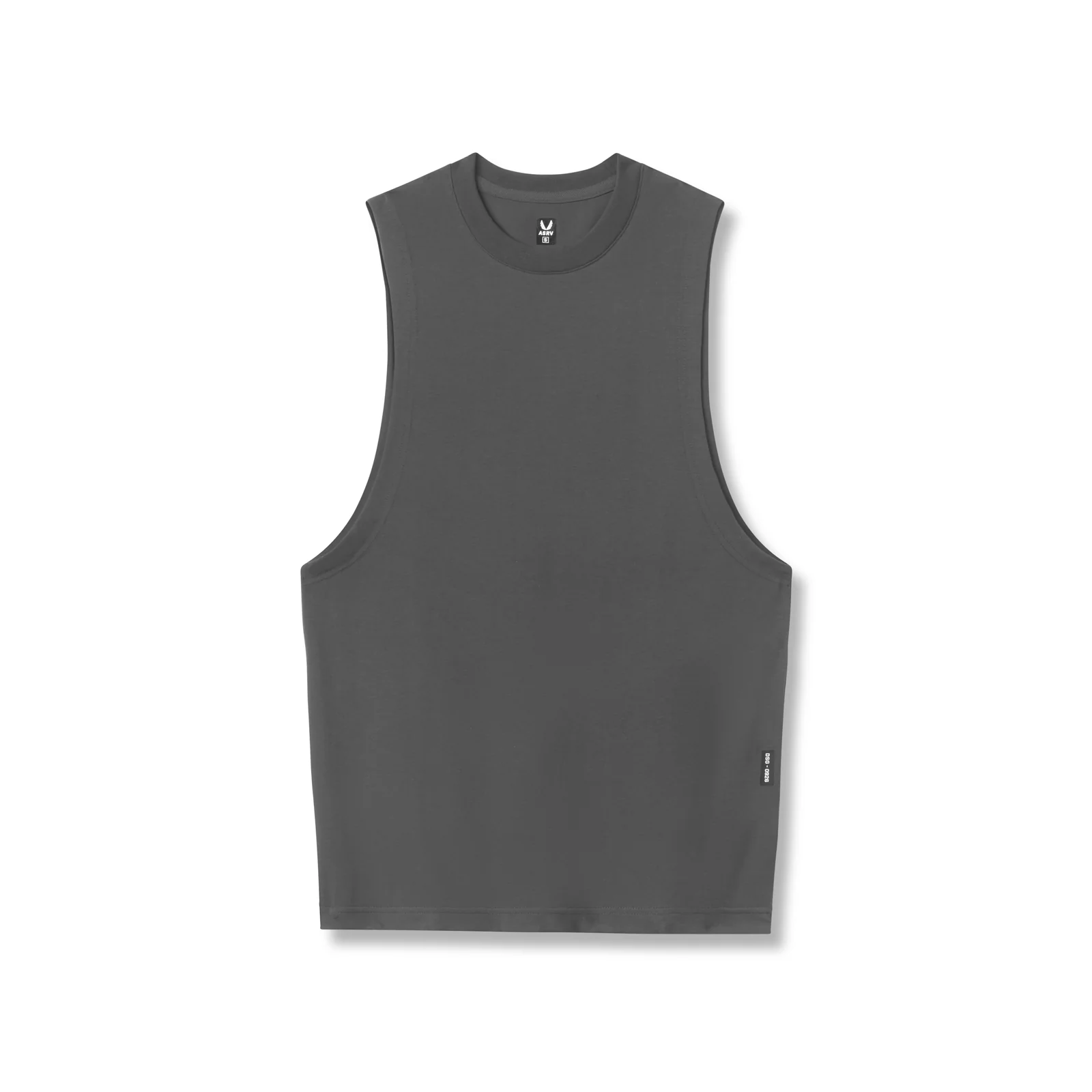 0926. Supima Muscle Tank - Space Grey