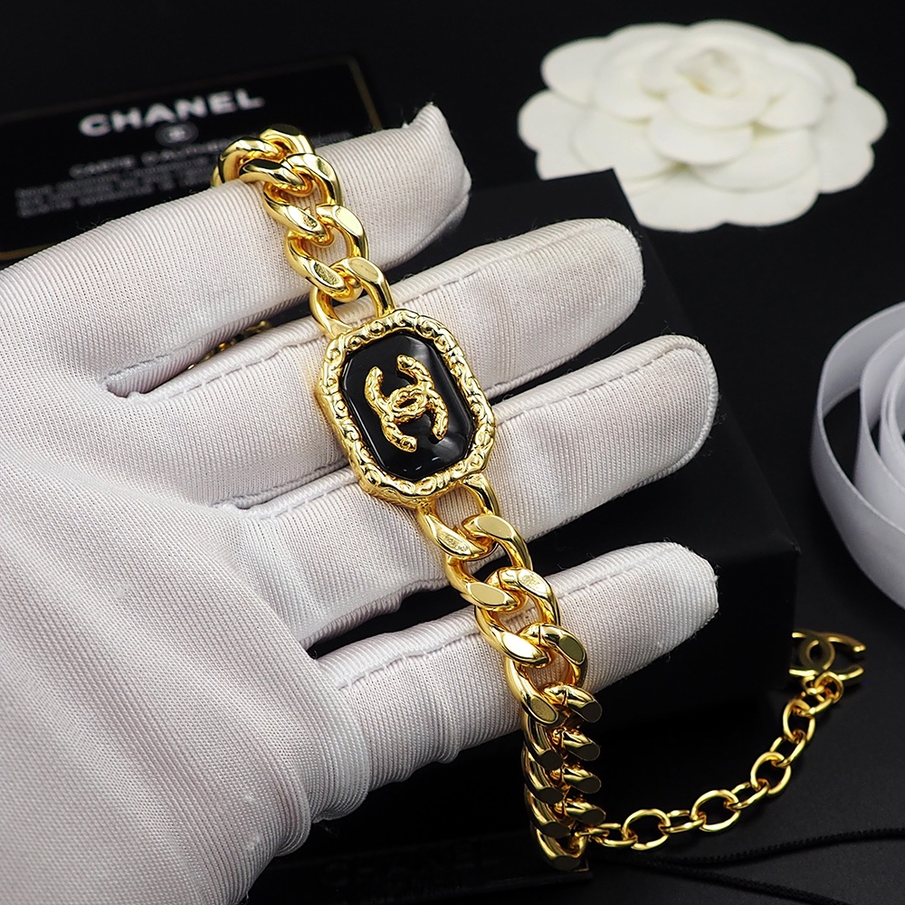 Chanel Fashion Brass gold Bracelet