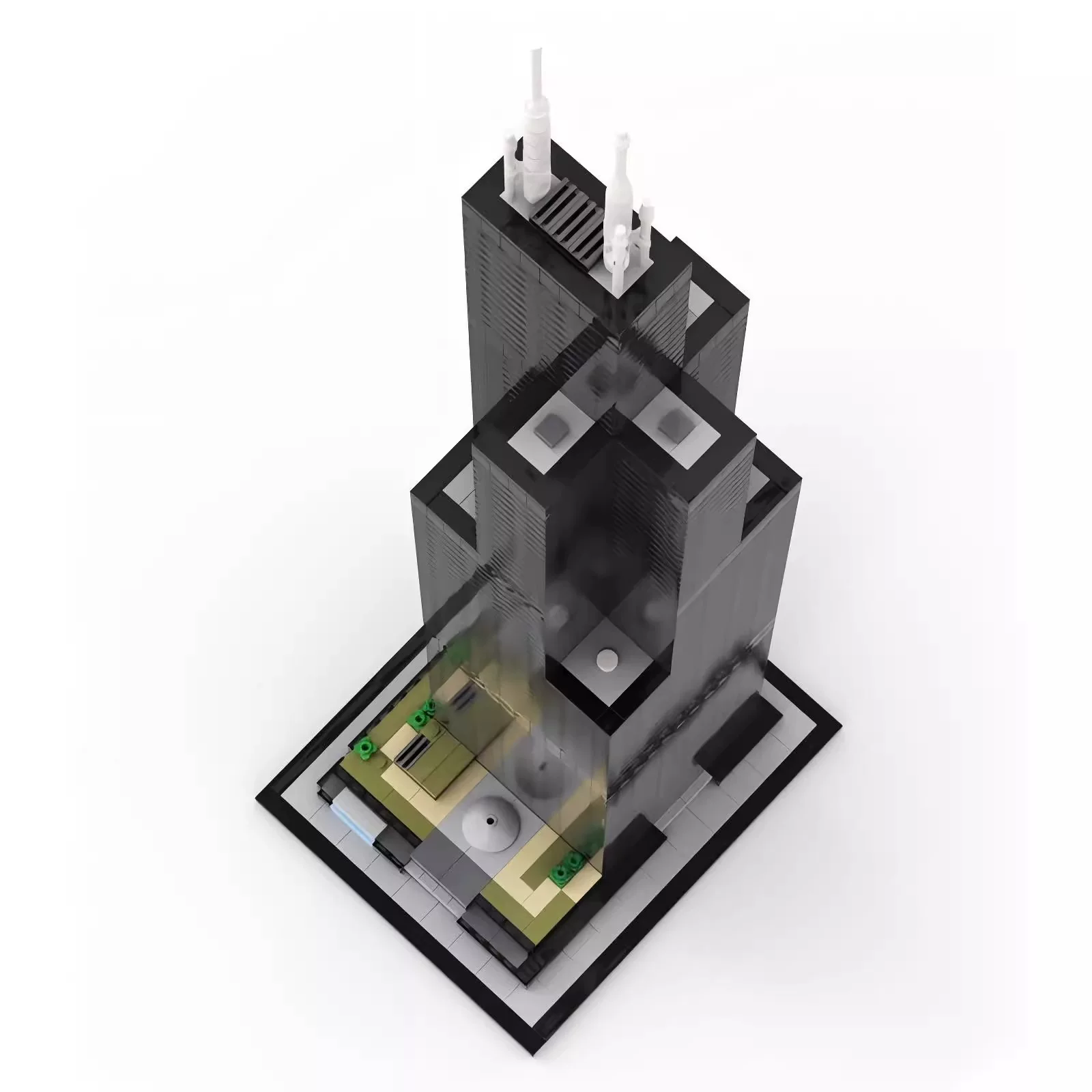 MOC 127024 - Willis Tower 1:800 Scale