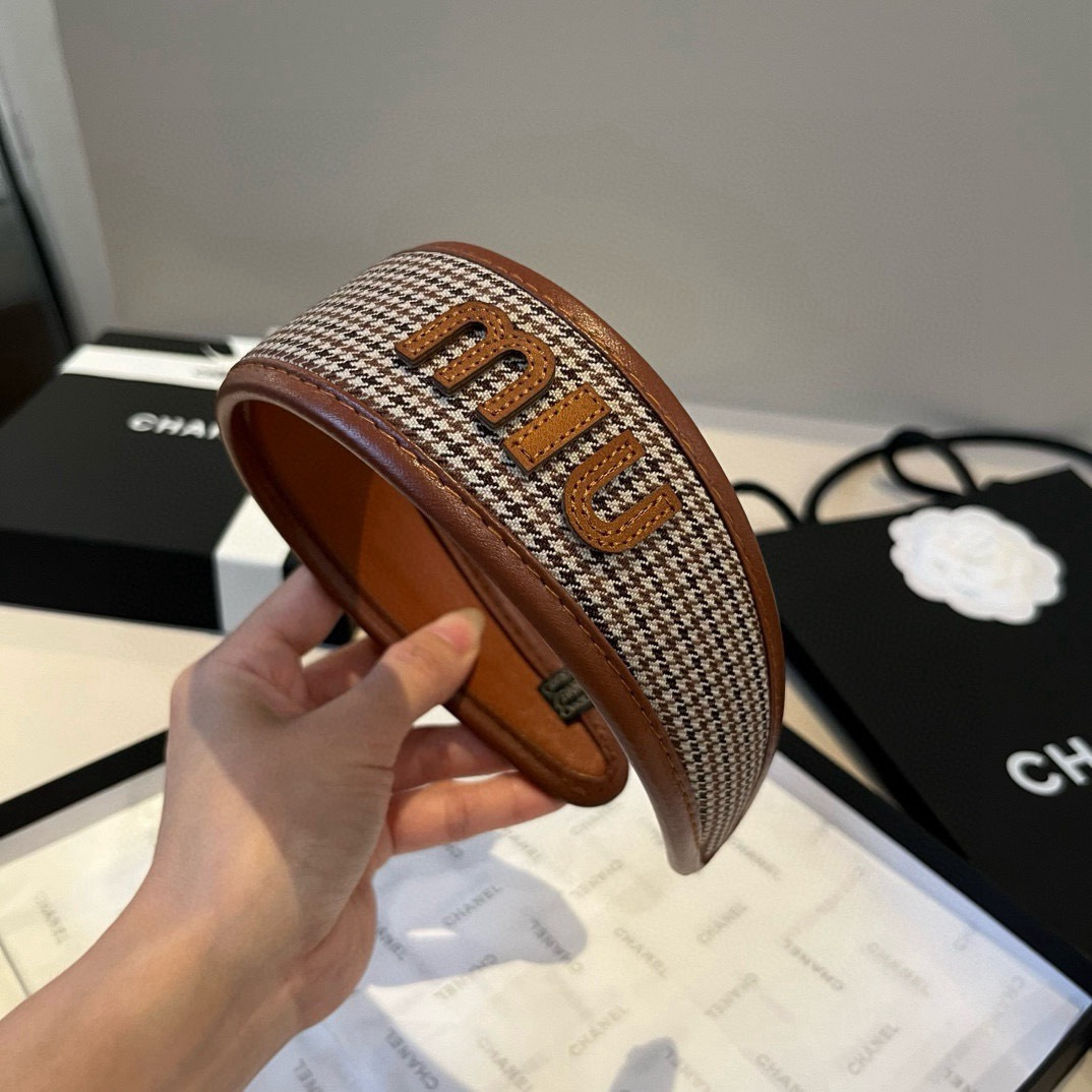 Miu Miu Wide Hair Band