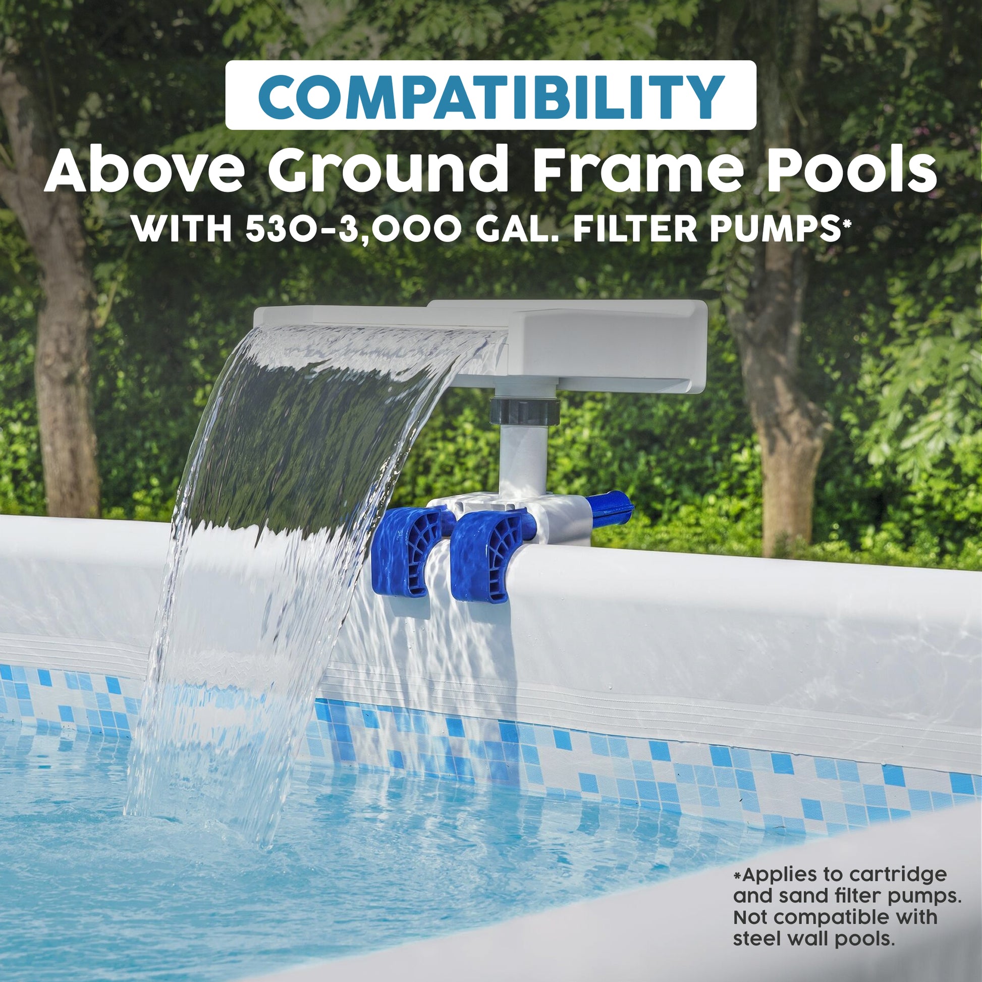 Bestway Soothing LED Pool Waterfall