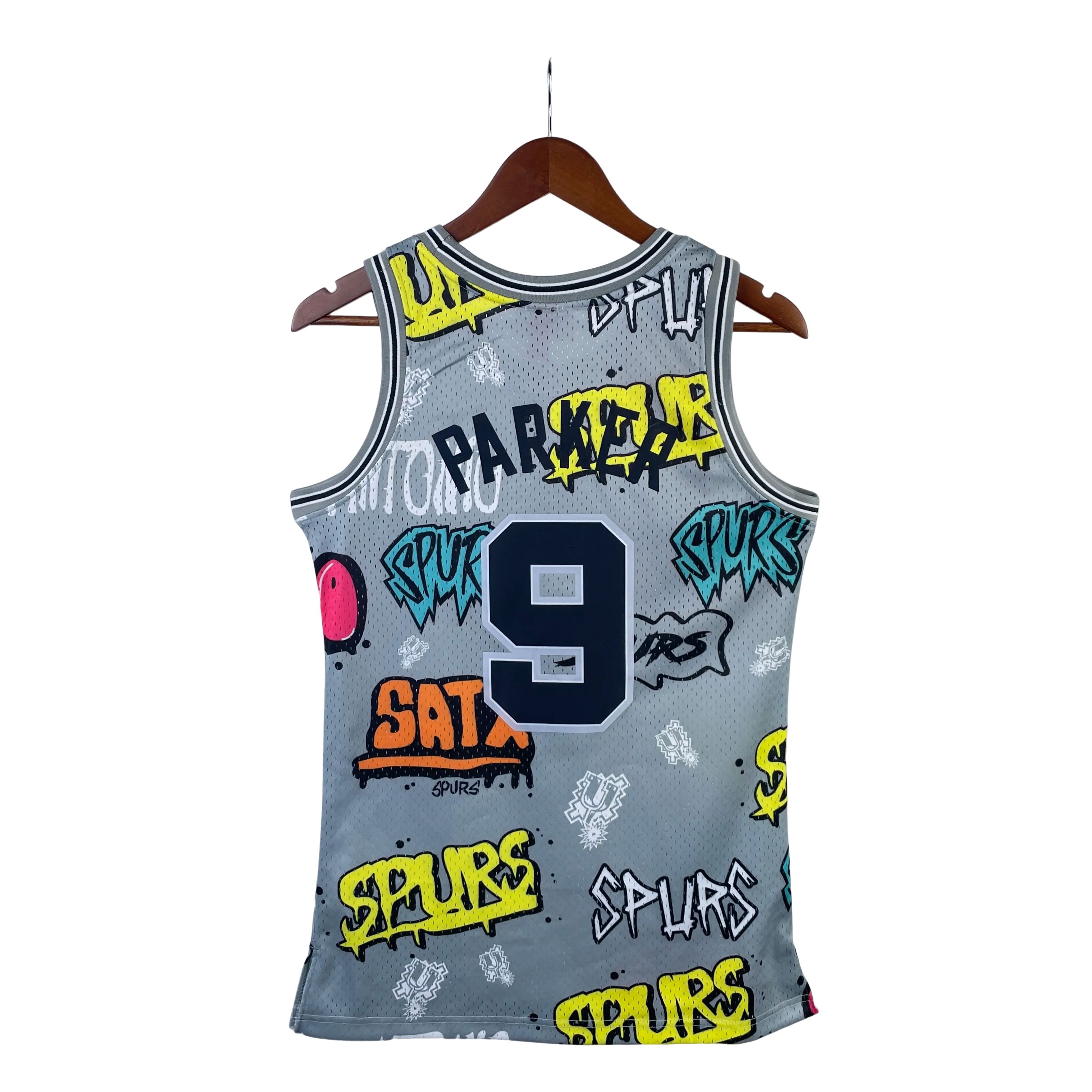 MN Heat Pressed Vintage : SW Spurs 02/03 Graffiti No.9 Parker