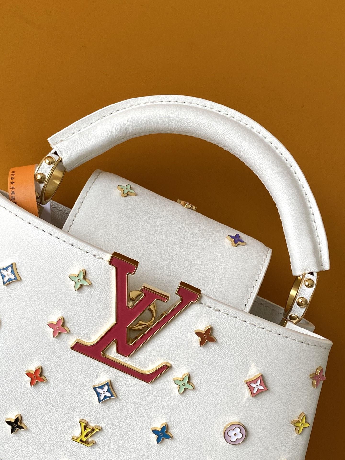 Louis Vuitton x Takashi Murakami Capucines East West Mini Handbag