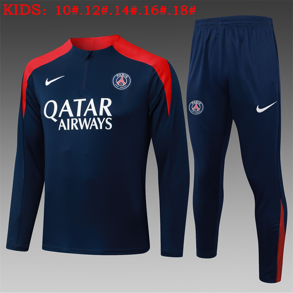 PSGKids Training Suit 25/26 | Soc Jersey - Premium Football Jersey