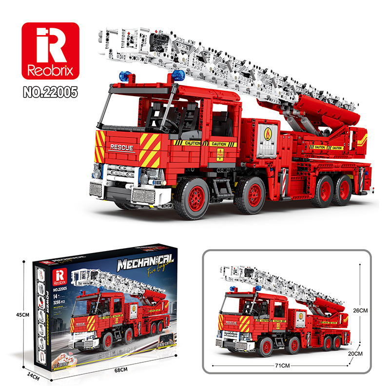 ReoBrix 22005 - Mechanical Fire Engine