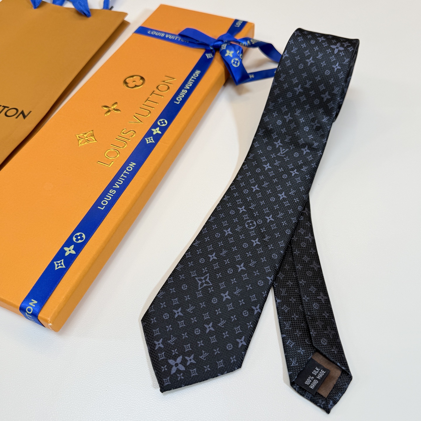 Men's LV Monogram Tie